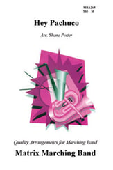 Hey Pachuco Marching Band sheet music cover